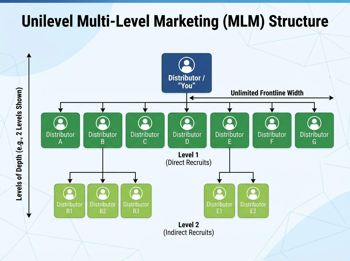 Unilevel MLM Plan