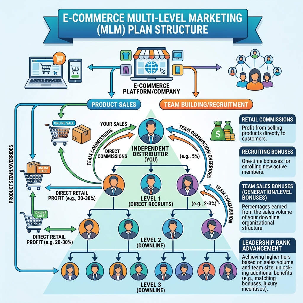 E-Commerce MLM Plan Software