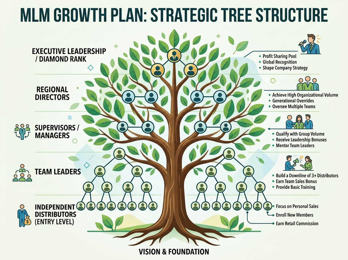 Growth Plan MLM Software