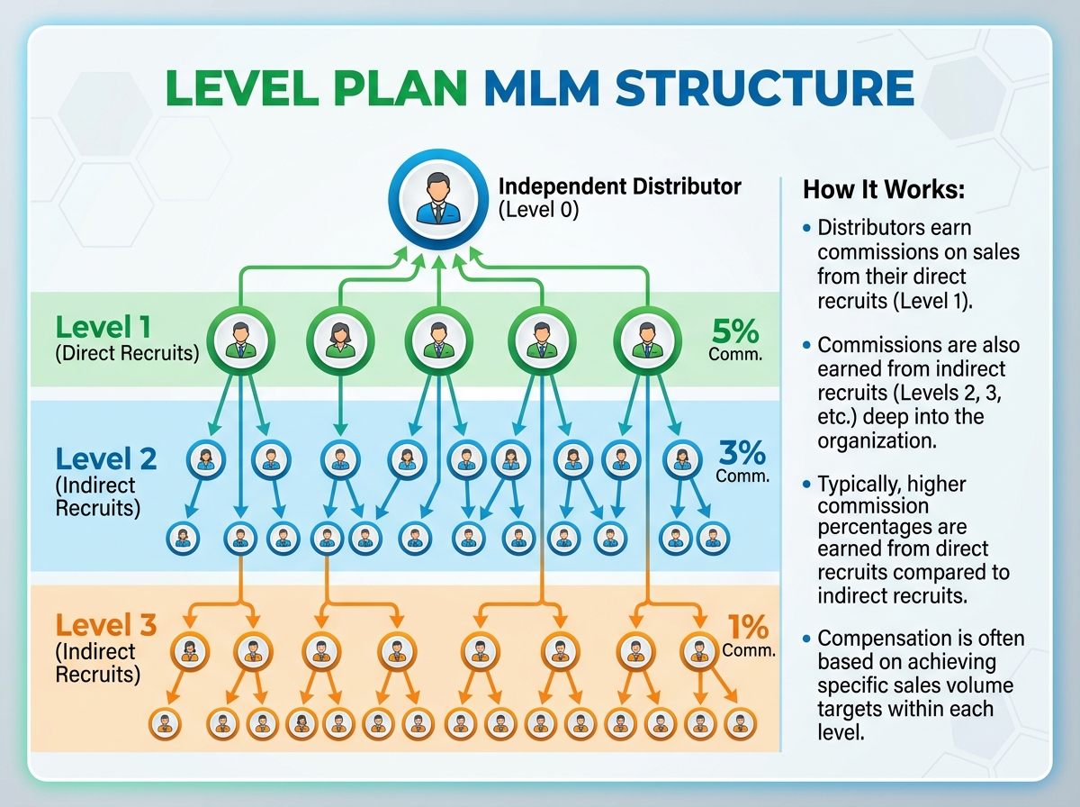 Level Plan MLM Software