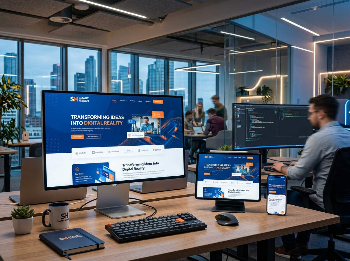 Responsive web design example by Delhi agency